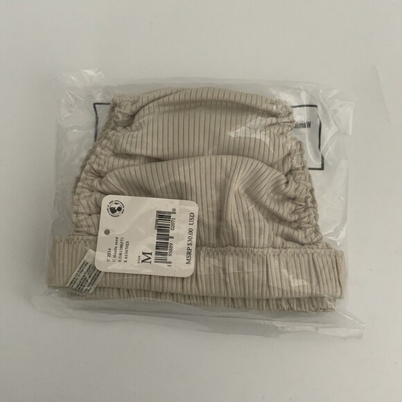 Free People Wait and See Birch Bralette Lightweight Thistle Seed M - Picture 12 of 15